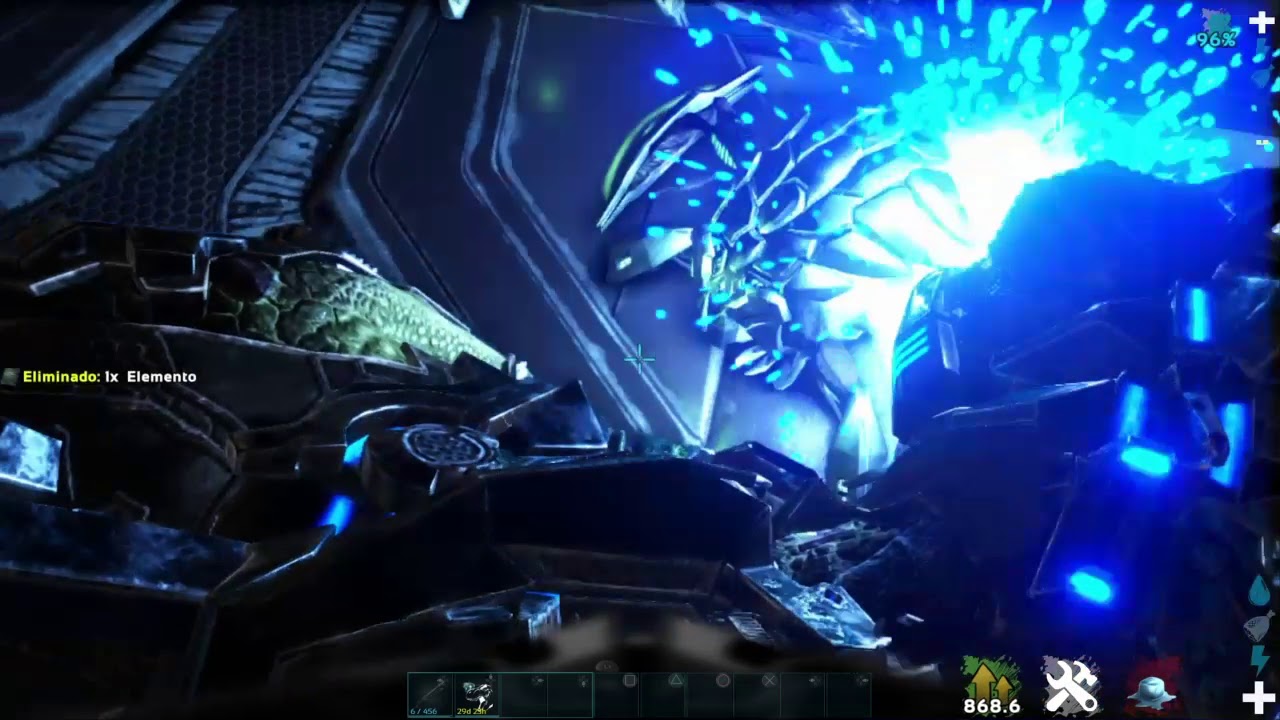 El final de the island (ark) cinematica