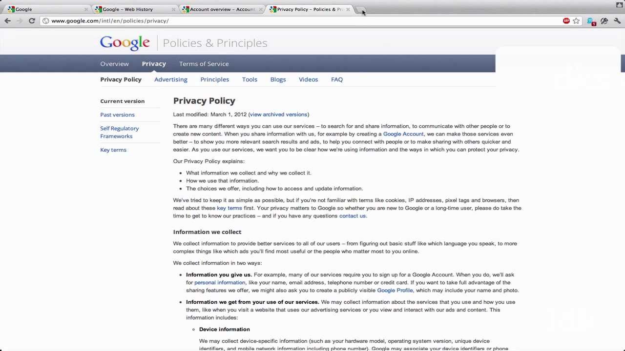 Google's Privacy Policy change and what it means for you.