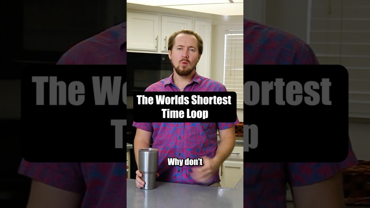 The worlds shortest time loop