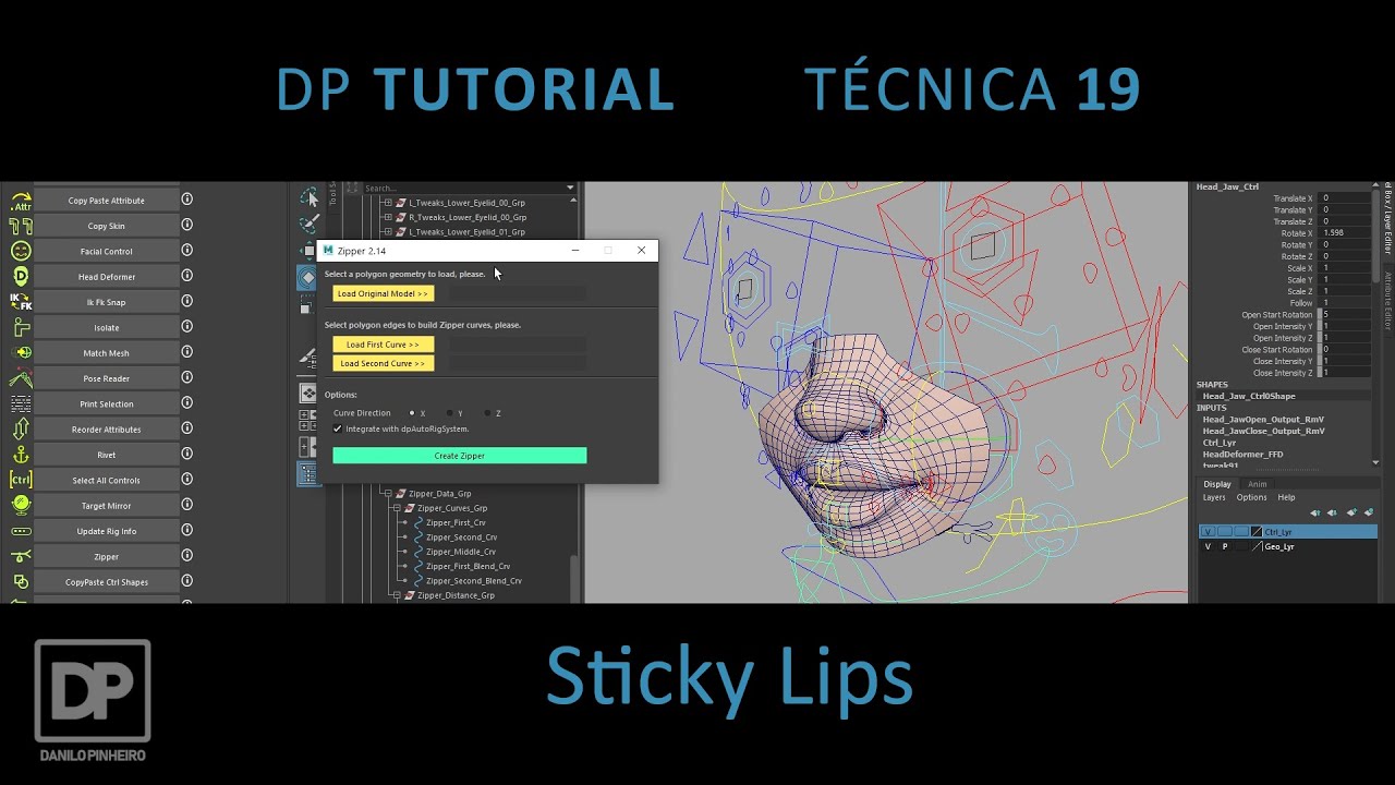 Tutorial - dpTecnica 19 - Sticky Lips