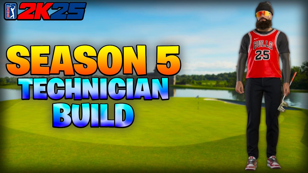 The BEST Technician Build Season 5  Attributes, Fittings & Tips – PGA Tour 2K25