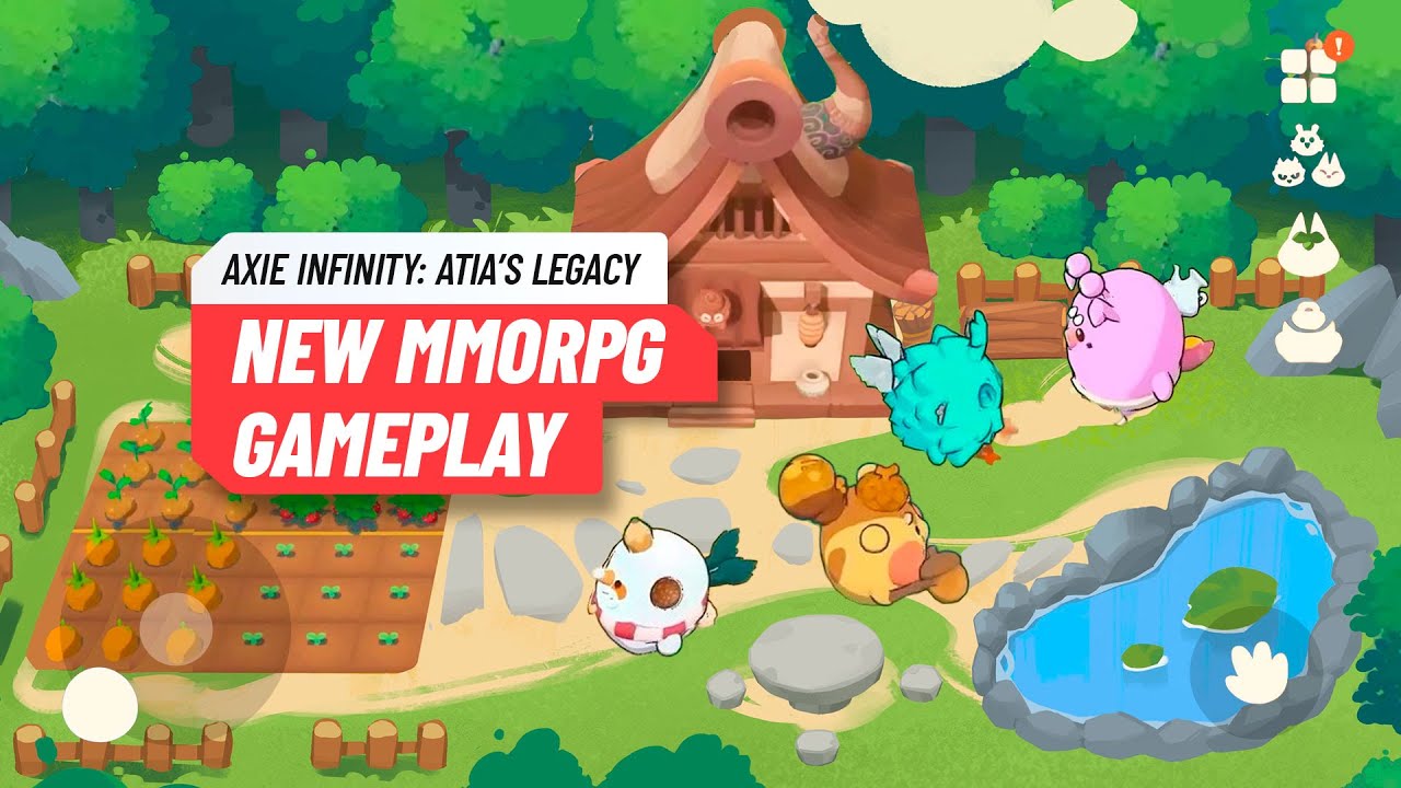 Axie Infinity: Atia’s Legacy - FIRST Playtest Gameplay | MMORPG