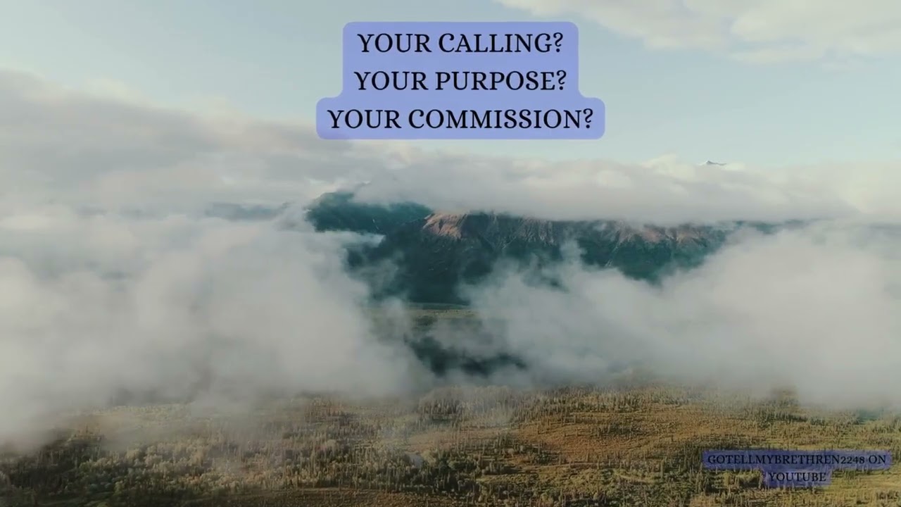 Who Did GOD CALL You To BE!What Did The LORD CALL You To Do! Morning Devotional