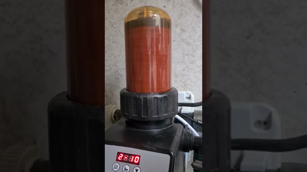 Diskový mechanický filter - Backwash 1A - manuálne spustenie prečistenia filtračnej vložky