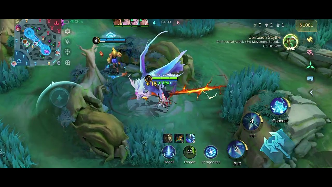 Playing as (Miya Mlbb hero)