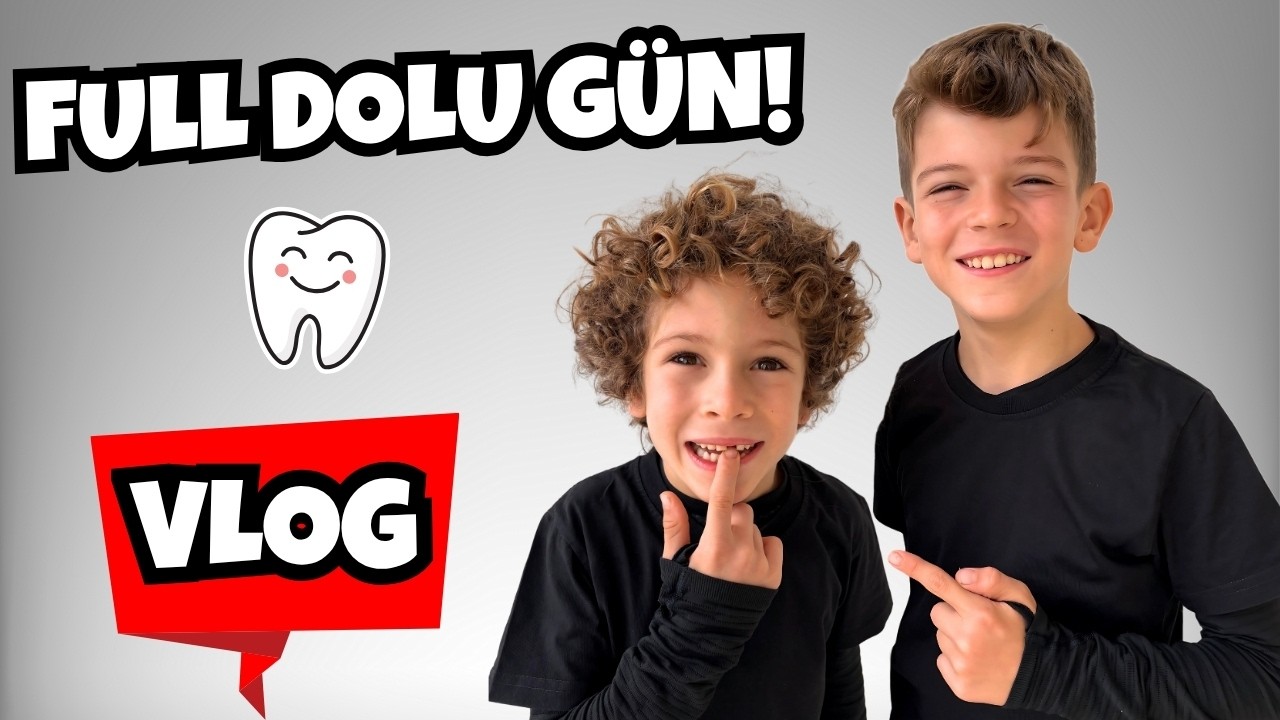 SABAHTAN GECEYE FUTBOL, OKUL, ÖDEV VE BİR DİŞ SÜRPRİZİ! | VLOG