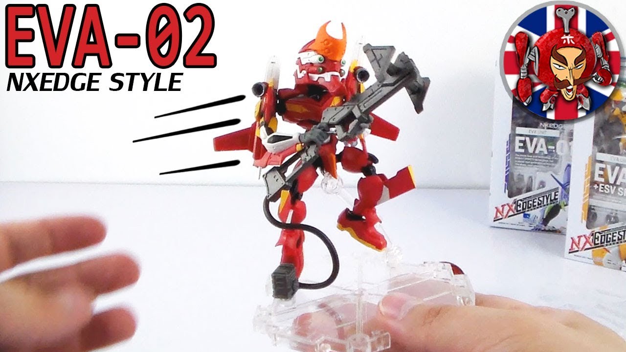EVANGELION EVA Unit 02 + S-Type Equipment - NXEDGE Style - (Monsieur Toys)