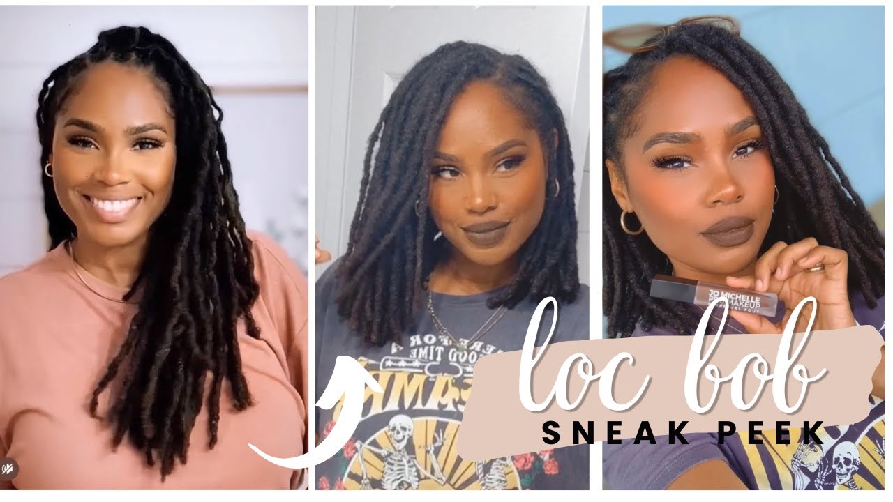 Loc Retwist & Cutting My Locs Into A Bob!