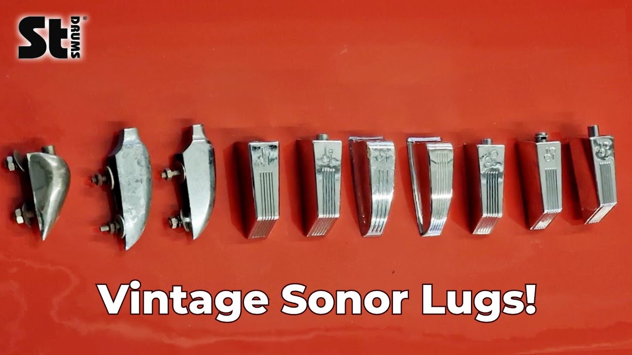 How to identify your vintage Sonor Set by looking at the lugs!