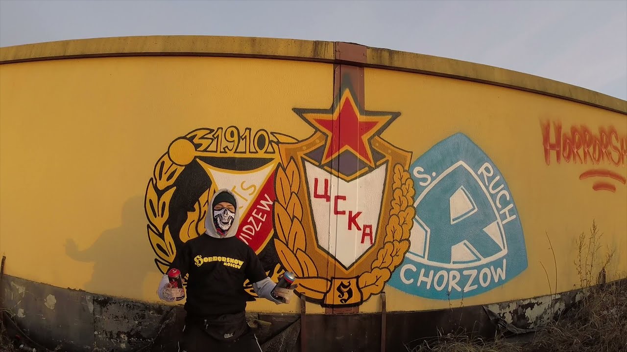 Graffiti Widzew CSKA Ruch