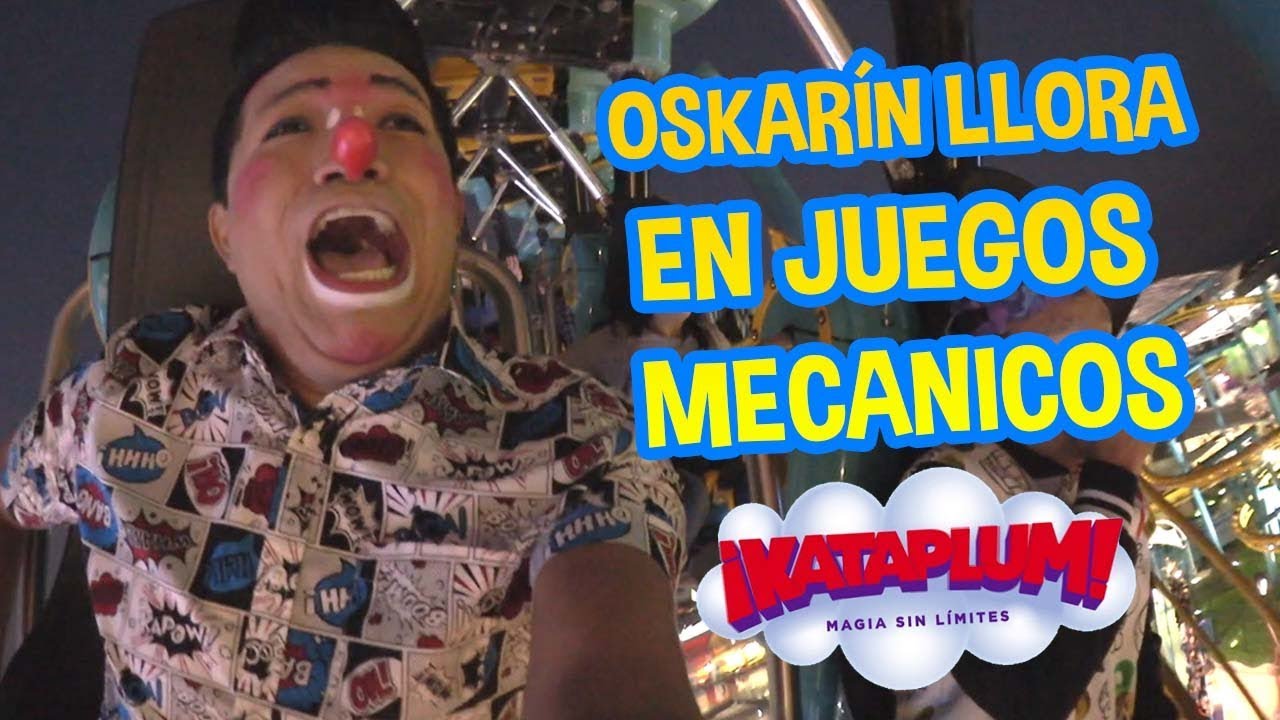 OSKARIN LLORA EN JUEGOS MECANICOS