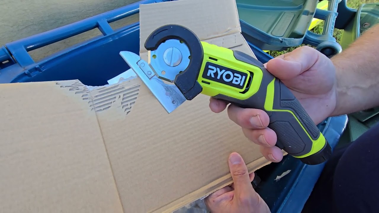 Why the Ryobi Electric Box Cutter is a Game-Changer for DIYers and Pros! 🚀
