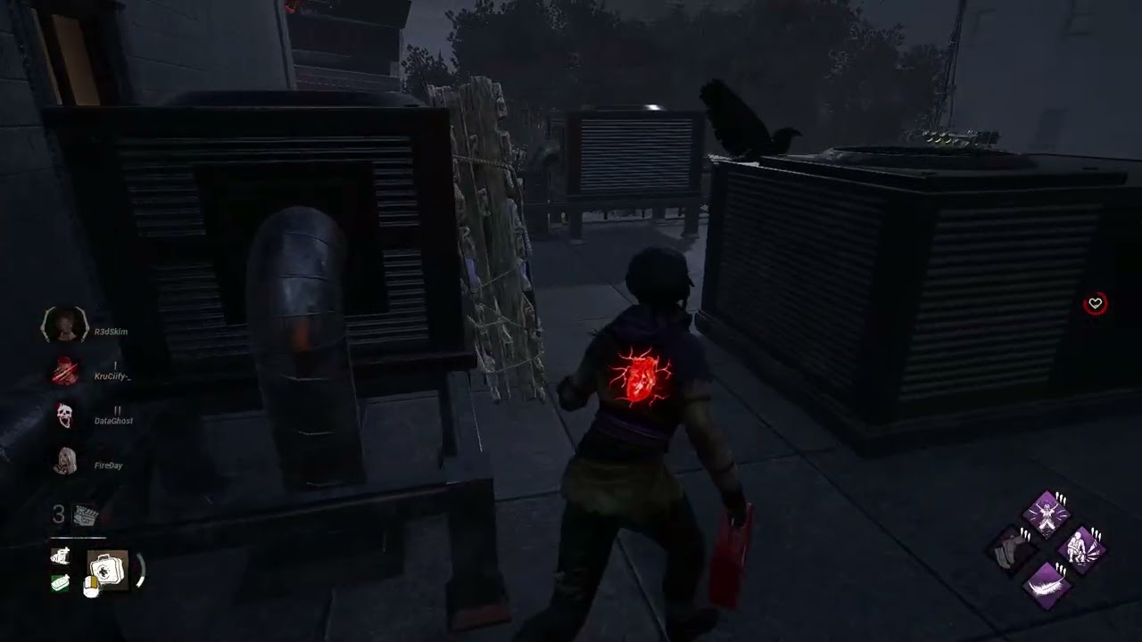 Touching a gen and Hiding from a noob billy for a bit