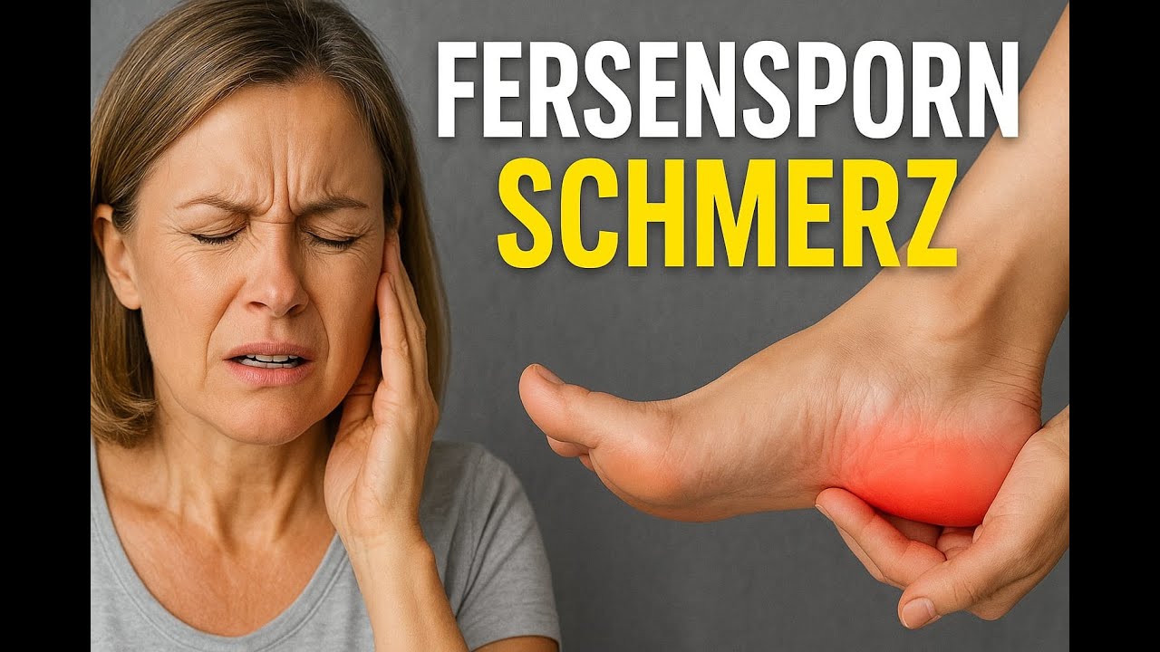 Fersensporn nervt so! · Füße/Ferse · Schmerzen · Löse das auf ! · Wie? Ich sags dir im Video! Gesund