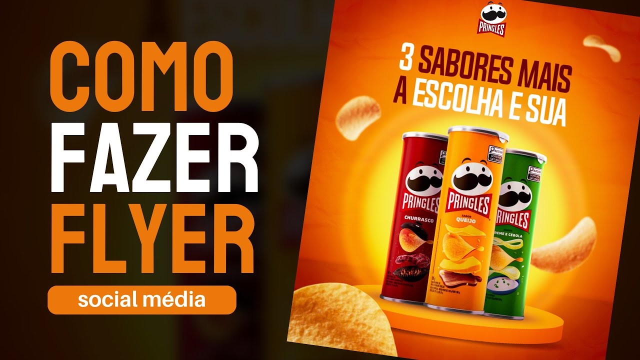 COMO FAZER flyer social media PROFISSIONAL com apenas SEU CELULAR - ps touch