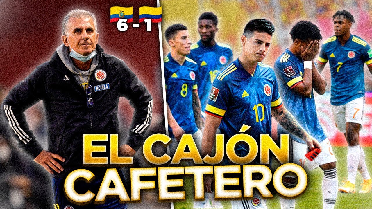 🔥EL DIA que COLOMBIA le hizo CAJ&Oacute;N a CARLOS QUEIROZ❌| ECUADOR 6-1 COLOMBIA | CAMILO MD