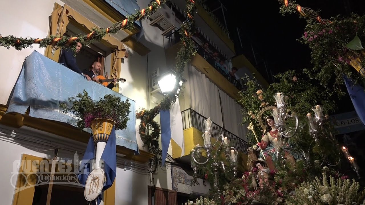 La Divina Pastora de las Almas de Triana. Procesión de 2023.