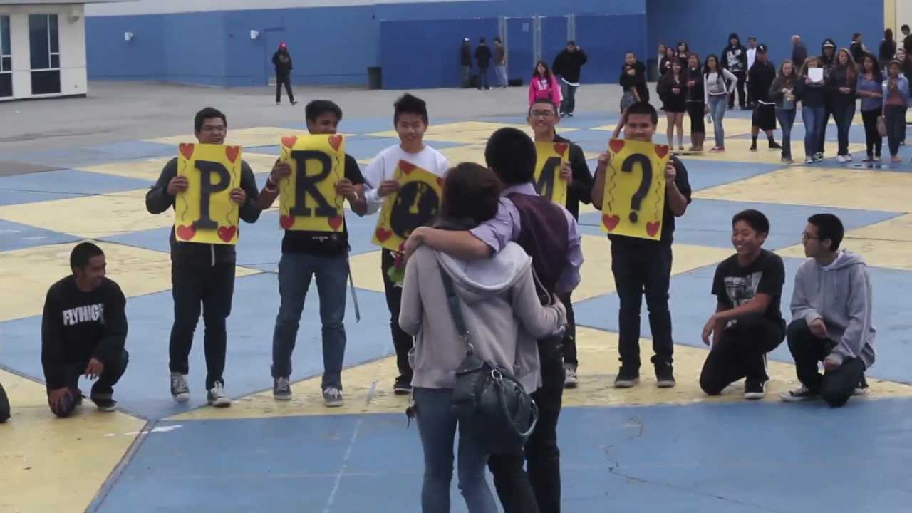 Flashmob Prom Proposal