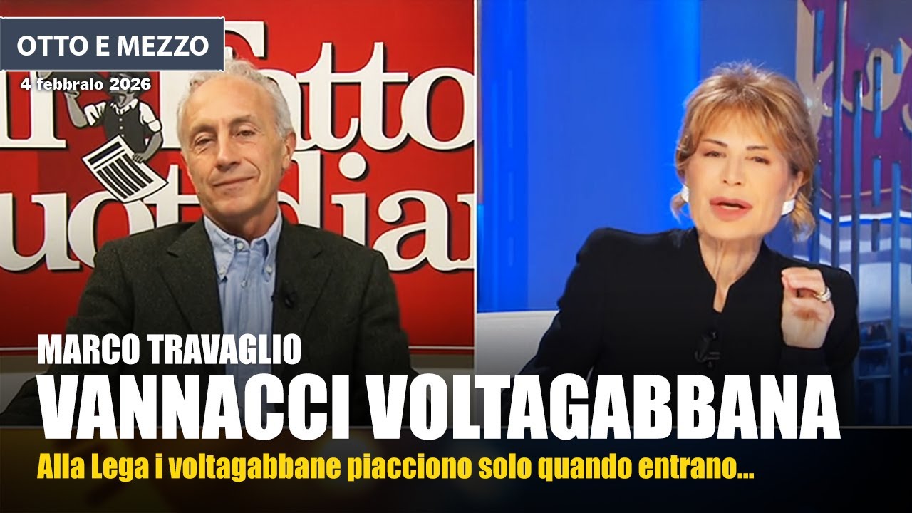 Marco Travaglio ridicolizza l'uscita di Roberto Vannacci dalla Lega
