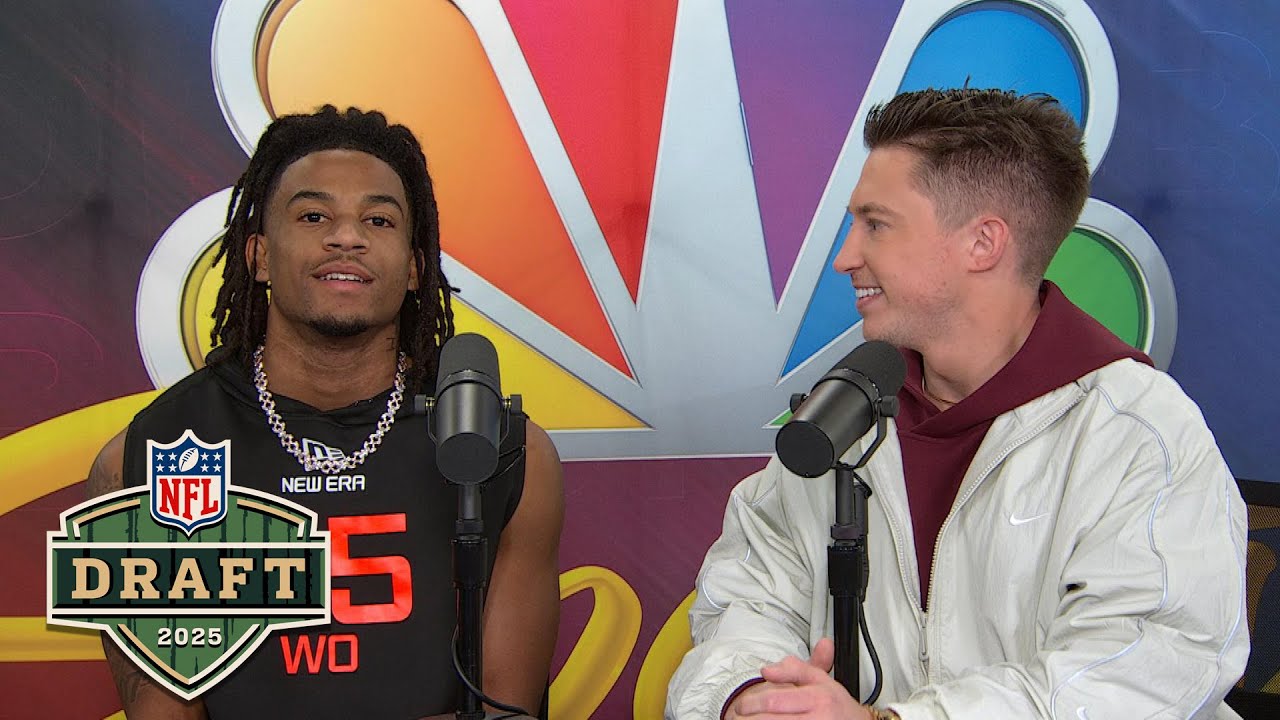 Texas WR Isaiah Bond: Teams will get 'dominant player&rsquo; if they take me | 2025 NFL Draft | NFL on NBC