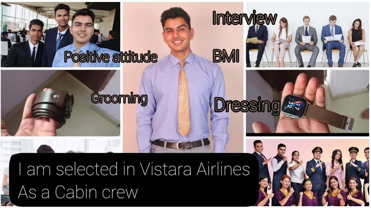Vistara cabin crew interview | Grooming and dressing | Interview questions