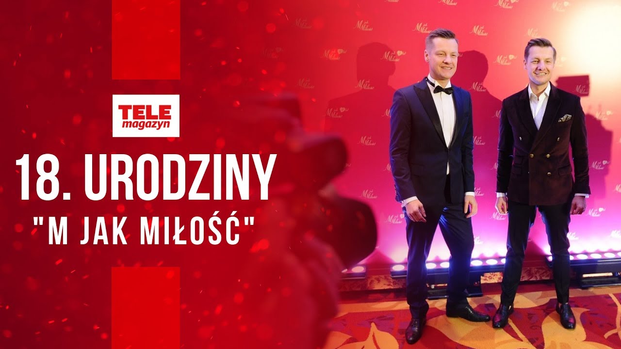 Mucha, Kurdej-Szatan, Cichopek i Mroczek na imprezie urodzinowej M JAK MIŁOŚĆ!