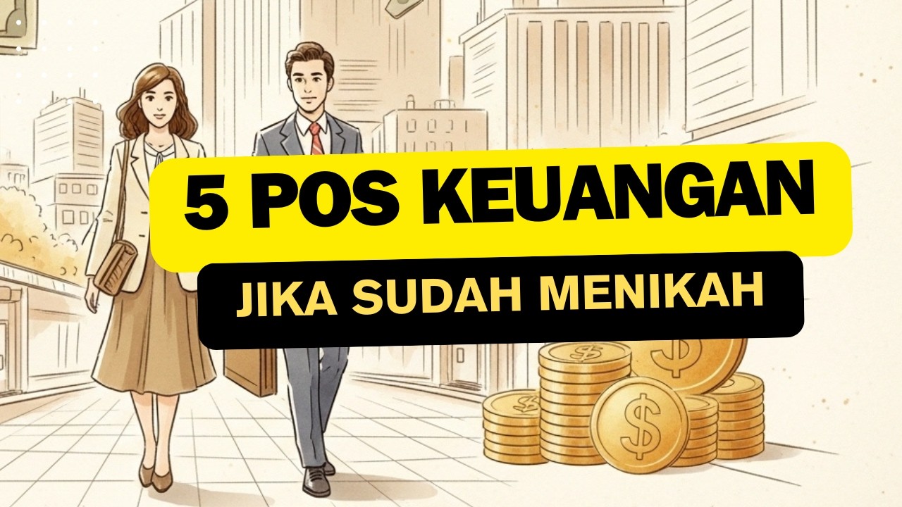 5 Pos Keuangan Wajib untuk Keluarga yang Sudah Menikah!!