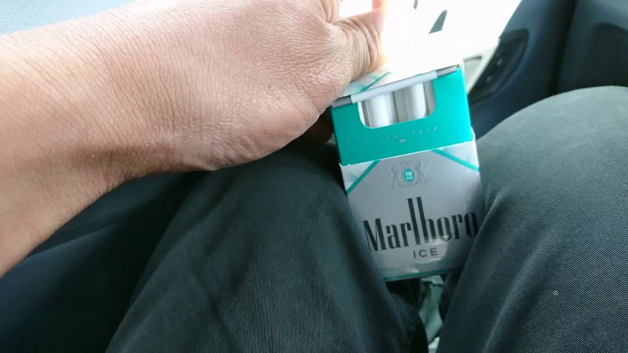 Marlboro menthol Ice reseal pack