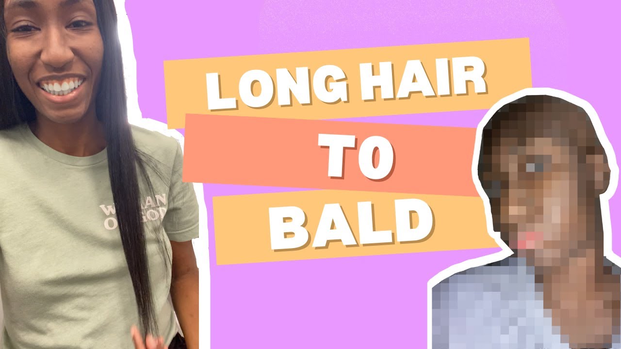 From Long Hair to No Hair | My Drastic Haircut