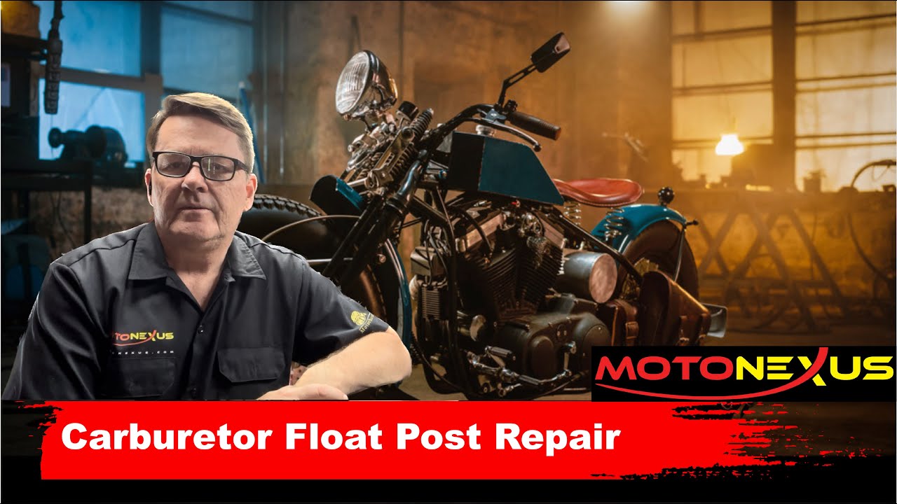 Carburetor Float Post Repair