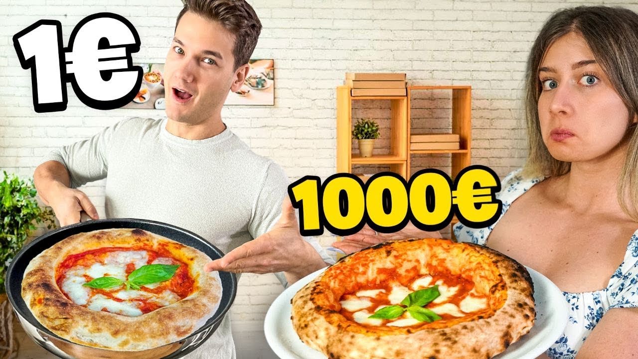 PIZZA 1€ vs 1000€ PADELLA vs FORNO