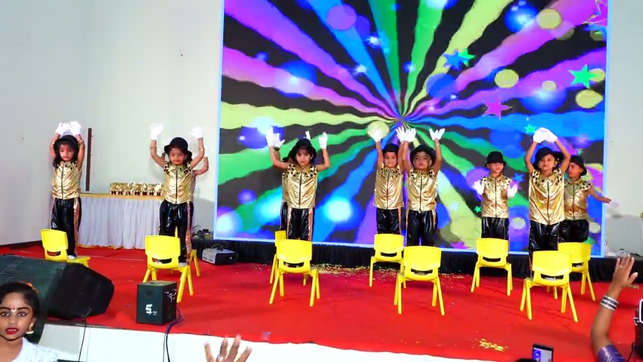 Chair dance by little blossom pre school kids