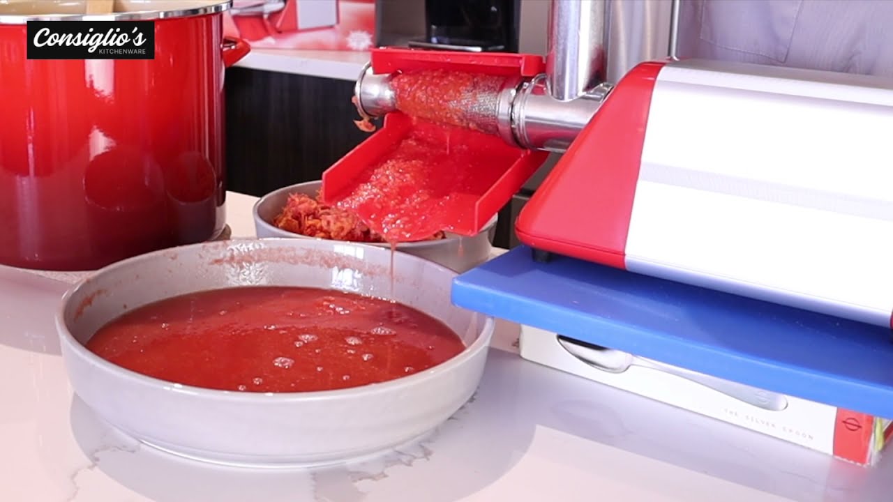 How to Make Tomato Sauce with the Spremy Tomato Machine by OMRA