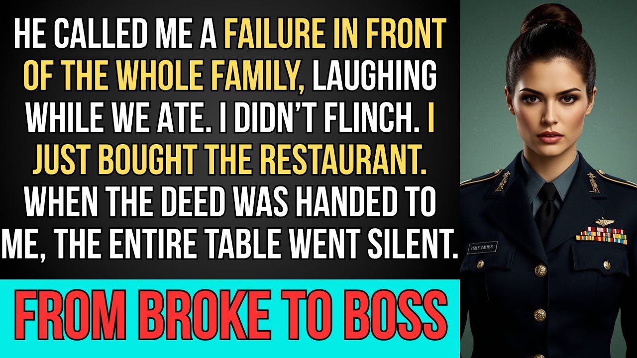 At The Family BBQ, Dad Said I Was Broke — Then I Bought the Restaurant We Were At
