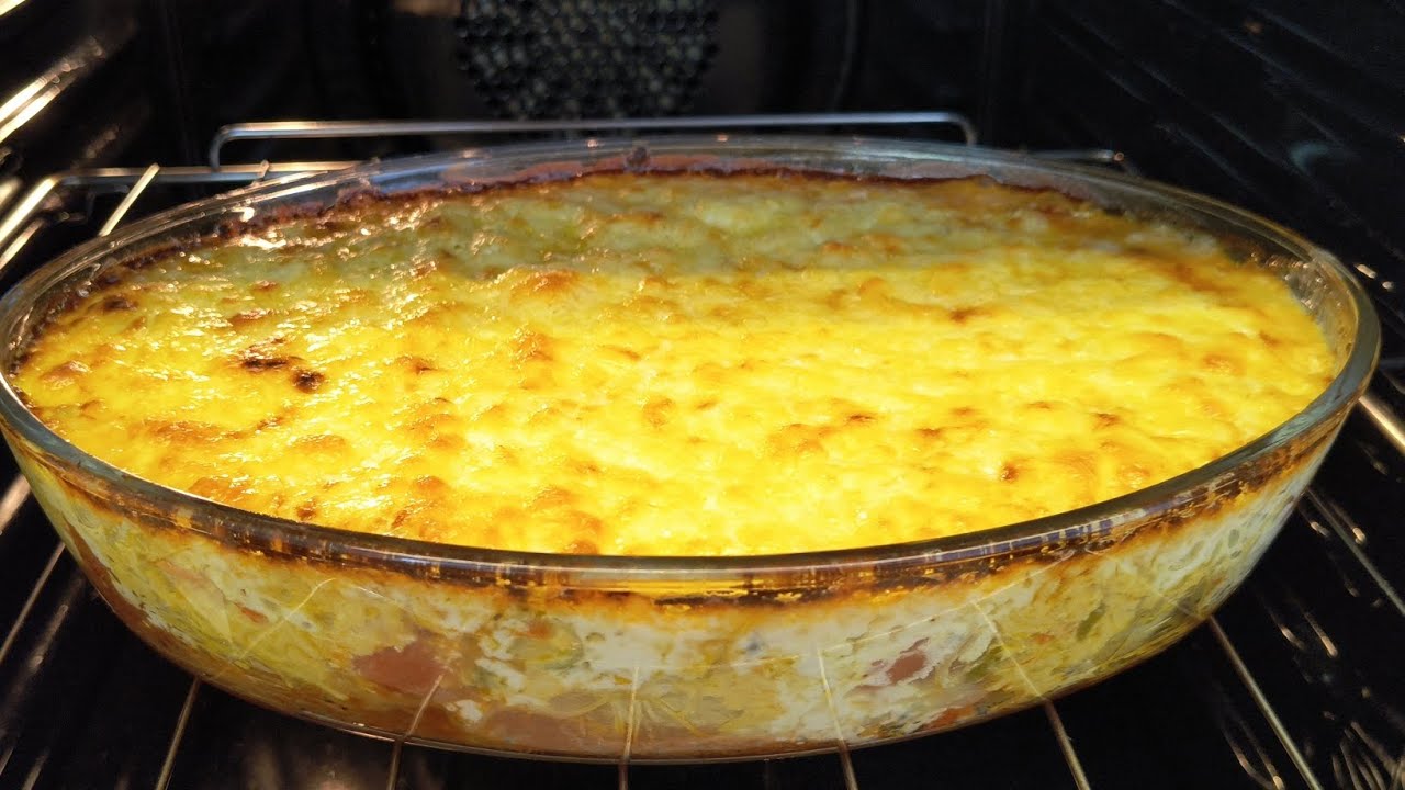 MACARRÃO COM MOLHO DE GORGONZOLA AO FORNO - Muito Saboroso!