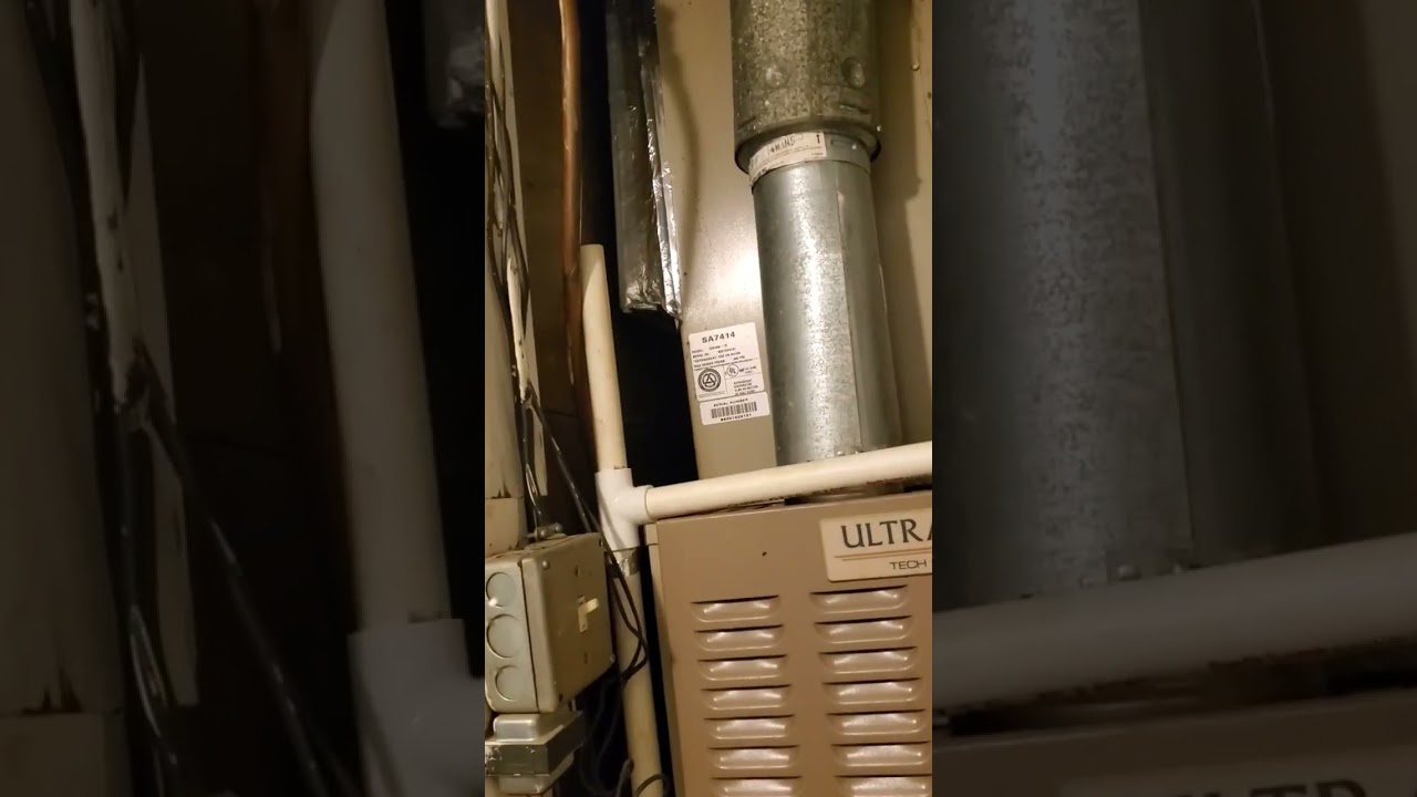 Got asked how does one clean the AC drain #hvactips #homemaintenance #acdrain #airconditioning