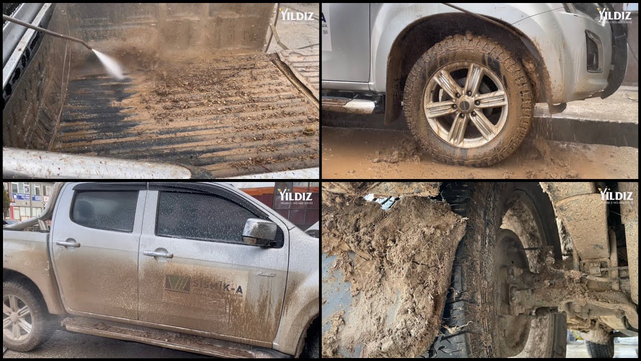MUDDY 4x4 Off Road Jeep Трансформация Как мыть? #приятно #глубоко #чисто #asmr