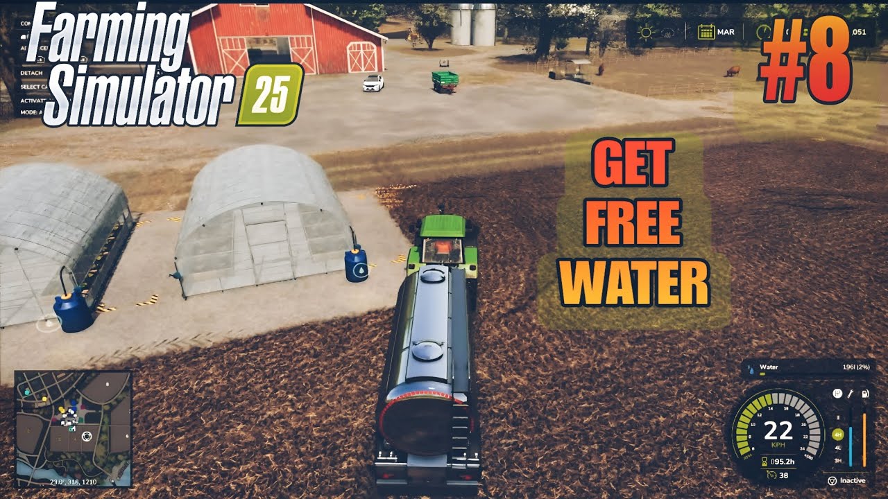 How To Get Free Water In Farming Simulator 25 #8 