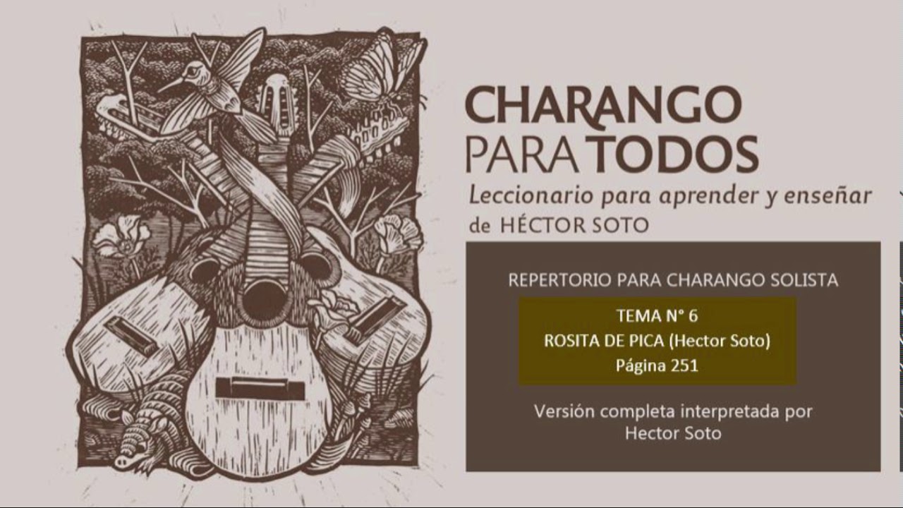 ROSITA DE PICA  CHARANGO PARA TODOS Héctor Soto