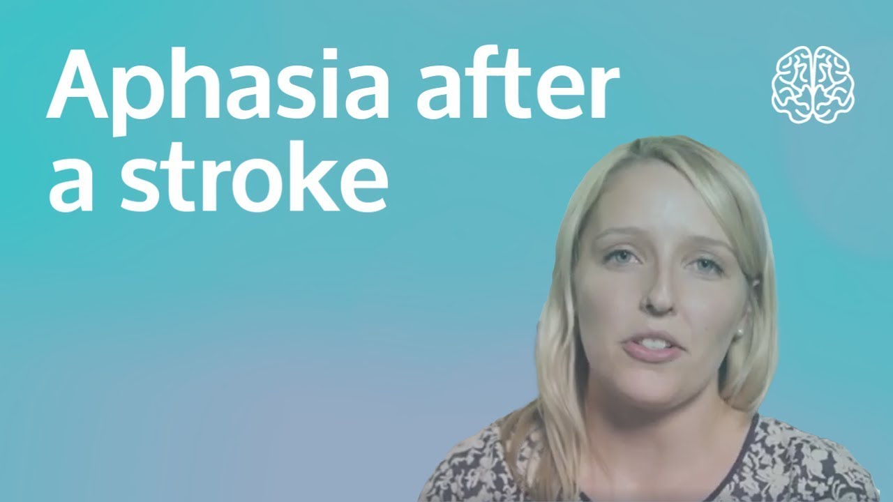 Living with aphasia after a stroke