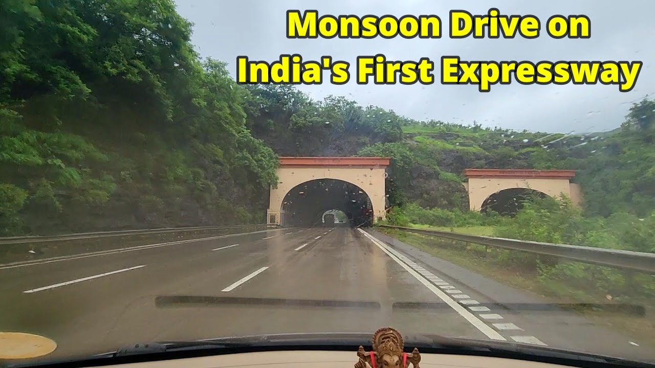 Monsoon Drive on Mumbai Pune Expressway | India's First Express Highway | Mumbai Pune Expressway