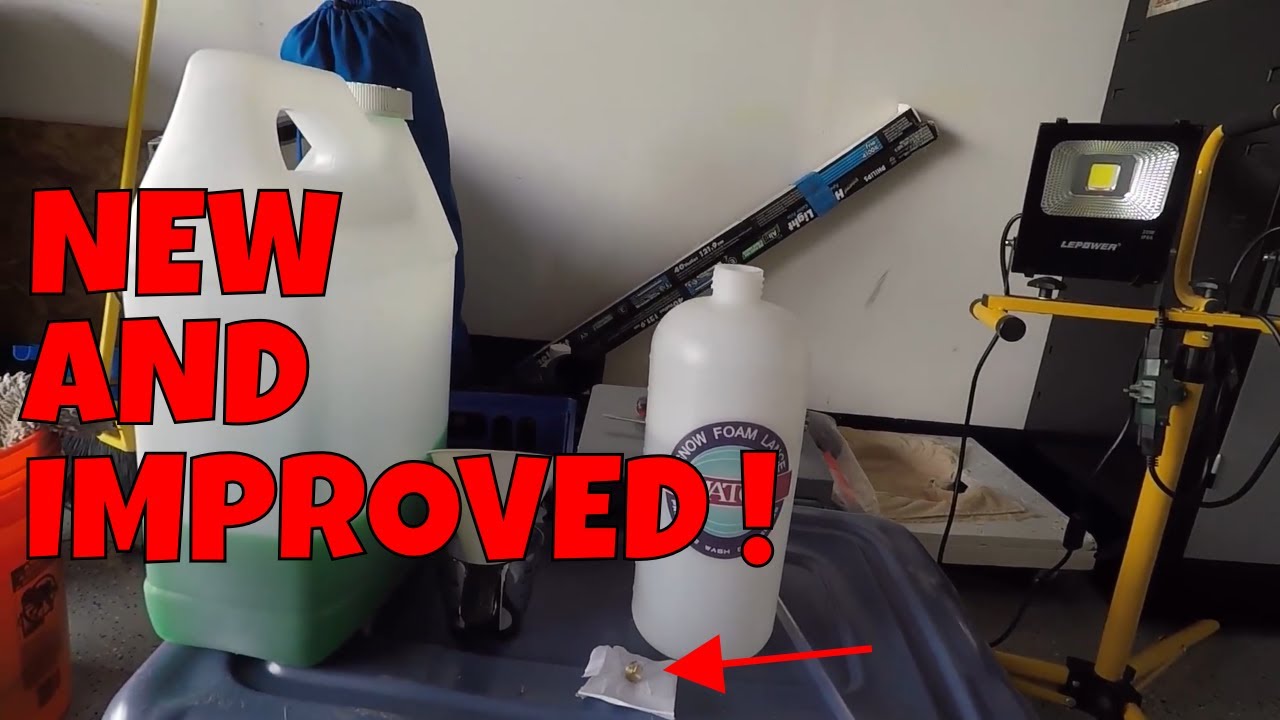 * MODIFIED * Amazon MATCC Foam Cannon Results !