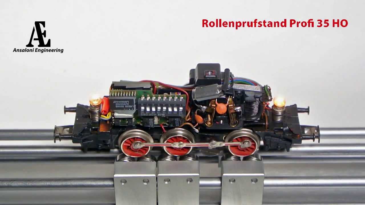 Rollenprufstand Ansaloni Locomatic HO Profi 35 CA