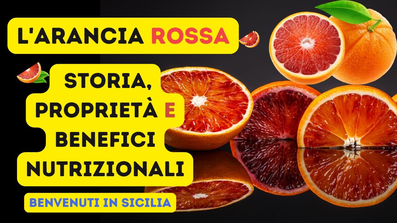 L'Arancia Rossa: Storia, Proprietà e Benefici Nutrizionali #AranciaRossa#TaroccoIGP#Sicilia#Catania