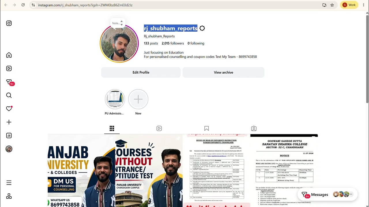 Final Merit List of Chandigarh colleges| Dhe chandigarh Allotment list today| What next?