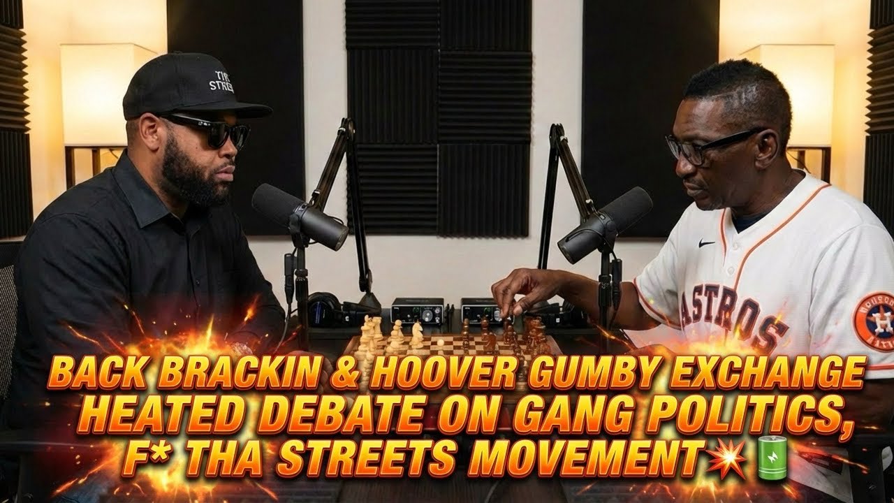 HOOVER GUMBY & BACK BRACKIN have a HEATED DEBATE on POLITICS & F* THE STREETS MOVEMENT 💥🔋🔋