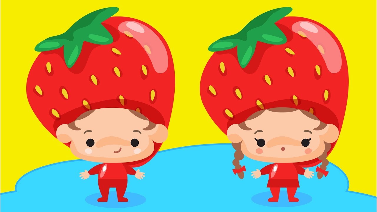 Çilek Çocuk Nerdesin? - Bebekler İçin Meyveler Şarkısı