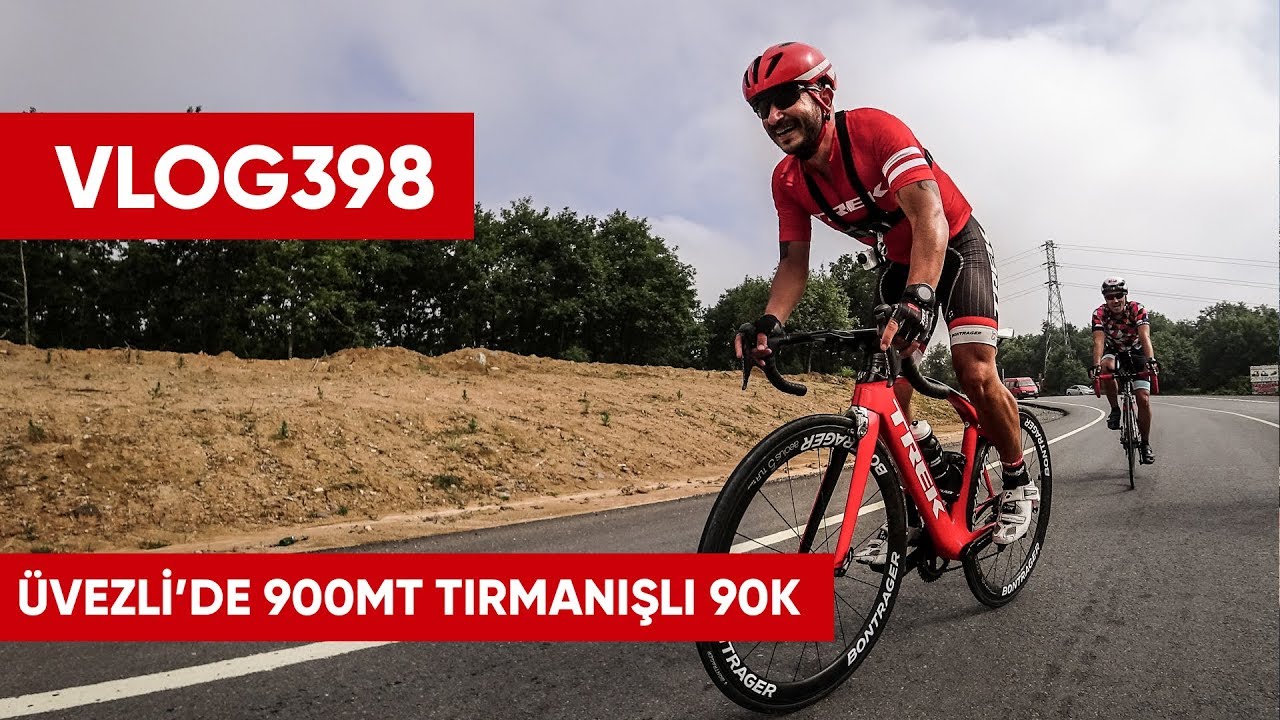 Üvezli'de 900mt tırmanışlı, bol acılı 90km bisiklet eğlencesi | Asla Durma Vlog398