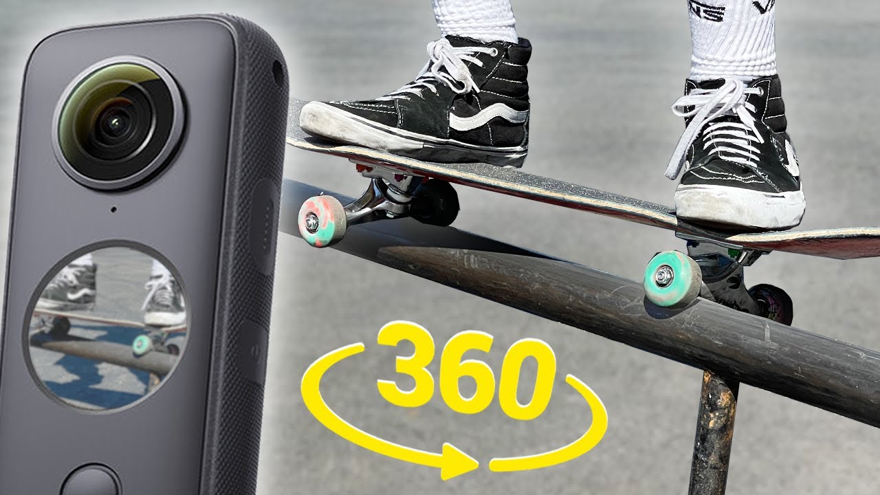Как снимать катание на скейтборде с помощью видео 360: Insta360