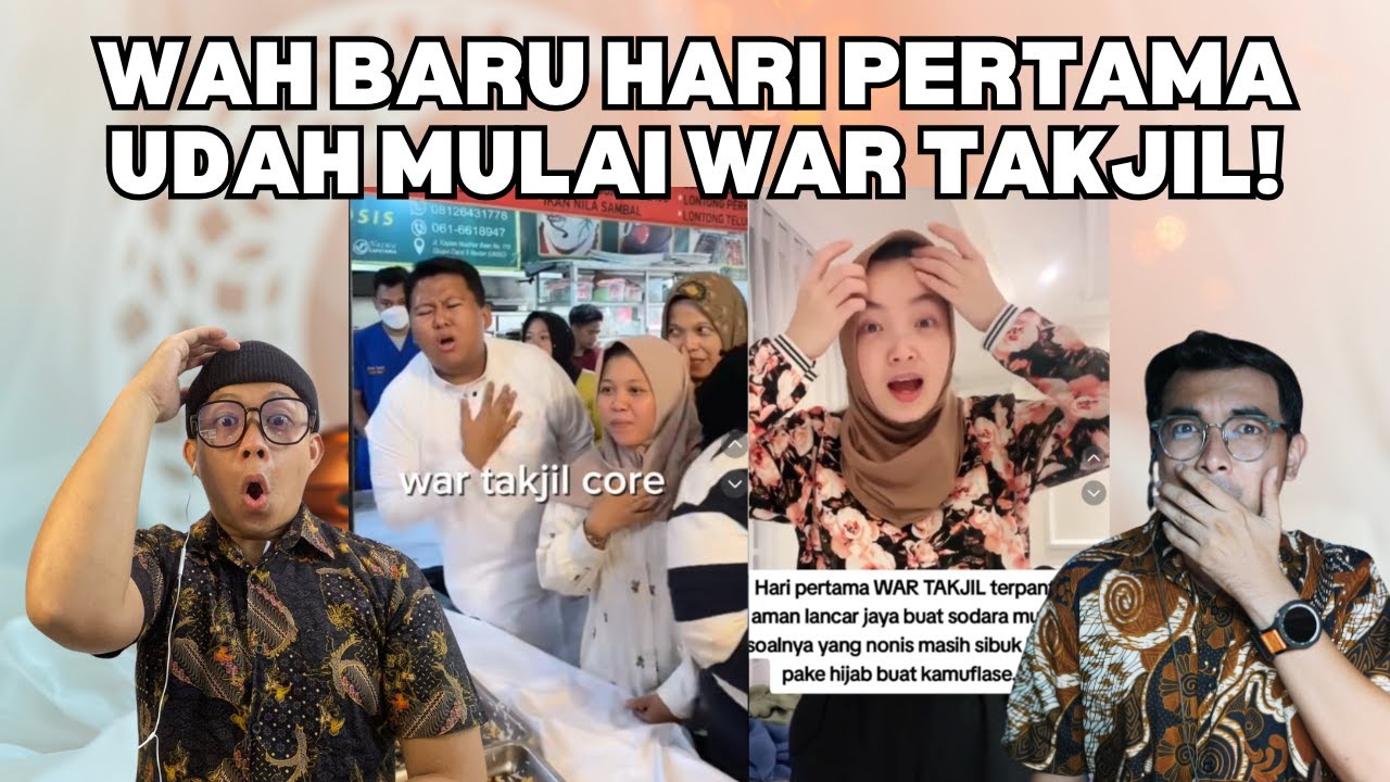 WAH BARU HARI PERTAMA UDAH MULAI WAR TAKJIL!